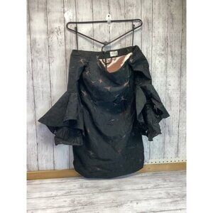 Blokecore gorpcore nostalgia earthy artisanal Milly Women's Dress Black Small
